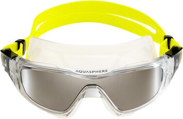 Окуляри Aquasphere для дорослих прозорі темно-сірі для плавання