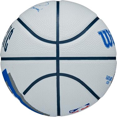 Баскетбол на відкритому повітрі WILSON NBA Player Icon розмір 7 74,9 см і міні-розмір (3, Лука Дончич)