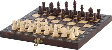 Набір Sunrise Chess & Games 3в1: шахи, шашки, нарди, 28x28 см