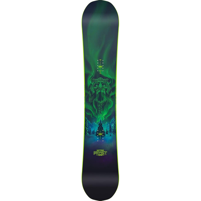 Сноуборди Nitro Beast 23 Преміум Twin Camber Freestyle 155 Multicolor