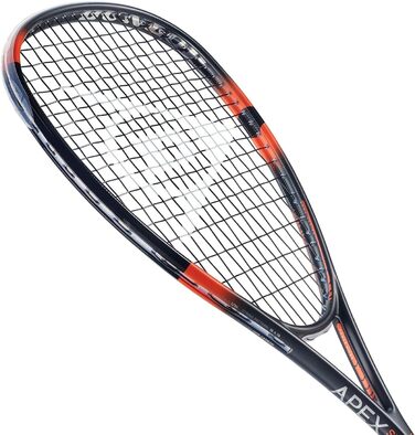 Ракетка Dunlop Apex Supreme для сквошу, сіра/червона