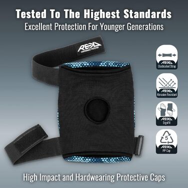 Захисний комплект Rekd Youth Heavy Duty Double Pad для скейтборду, унісекс, для дорослих
