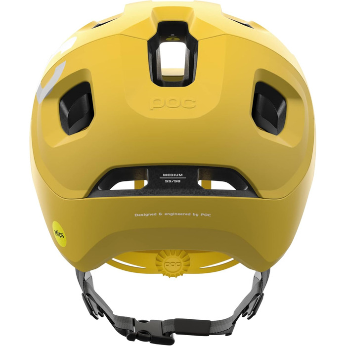 Велошолом POC Axion Race MIPS для трейлу з інтегрованою системою безпеки MIPS Integra, регульований, преміум-захист для велосипедистів