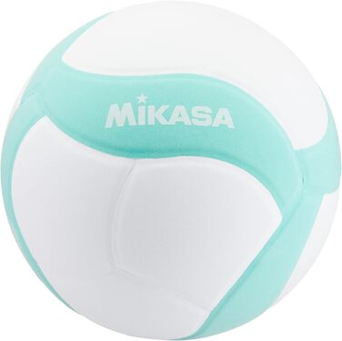 Волейбольний м’яч MIKASA Smile Lesson Valley №4, 210г, біло-зелений, VS210W-G, рекомендований тиск 0,10-0,15 кгс/см²