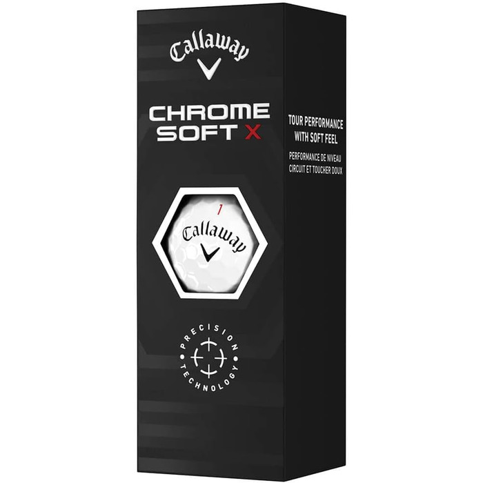 М'ячі Callaway Chrome Soft X унісекс для дорослих