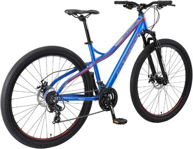 Алюмінієвий гірський велосипед BIKESTAR Hardtail Shimano 21 швидкісна трансмісія, дискові гальма 26, 27.5, 29 дюймові шини 16, 17, 18 дюймова рама Alu MTB ПРОБНА ВЕРСІЯ БЕЗ РИЗИКУ (29 дюймів Дискове гальмо, синій, помаранчевий, сріблястий)