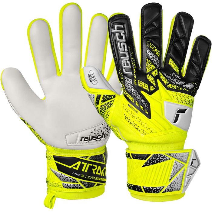 Воротарські рукавички Reusch Attrakt Grip Junior для дітей, унісекс