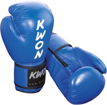 Боксерські рукавички Kwon Ergo Champ, Royal Blue, 10 унцій