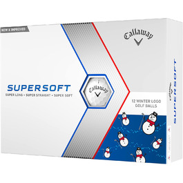 М'ячі для гольфу Callaway Supersoft 2023