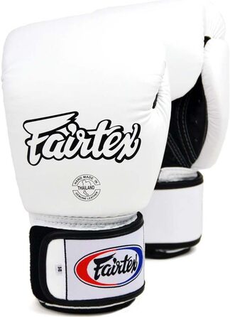 Боксерські рукавички Fairtex BGV-1 AIR, білі, 10 унцій, муай тай/ММА