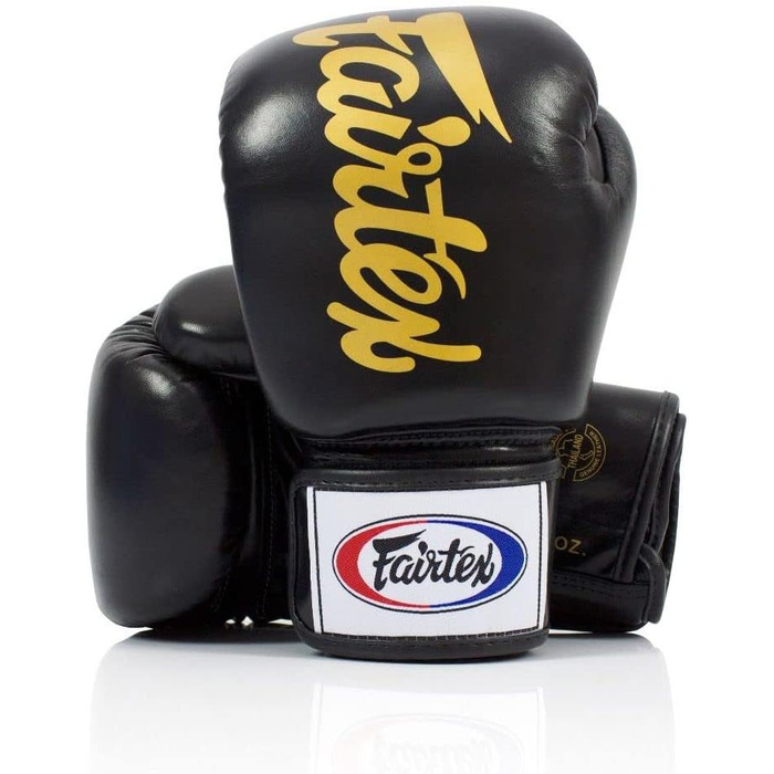 Рукавички Fairtex BGV19 Deluxe 14 унцій облягаючі Чорний