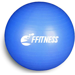 М'яч FFitness Total Body Balance для гімнастики 95 см, синій