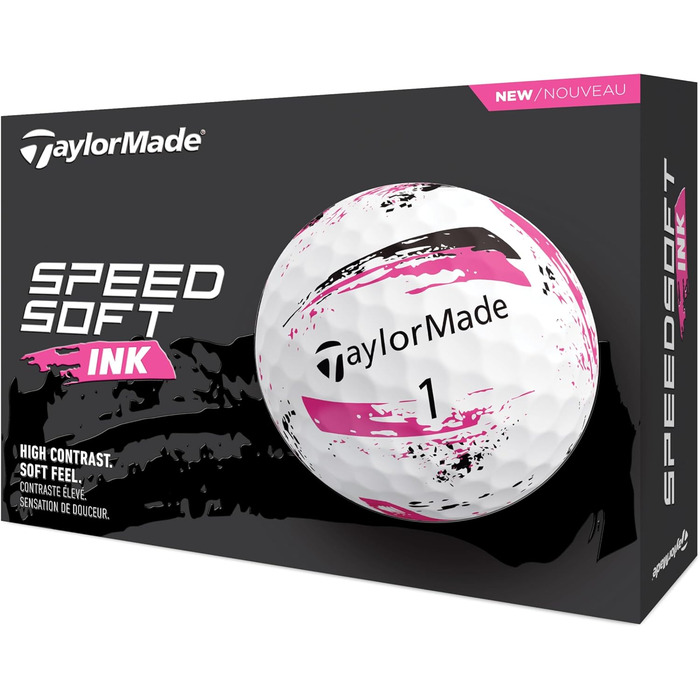 SpeedSoft Ink, 24, Білий/рожевий, PNK GLB