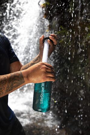 Пляшка для води LifeStraw 1л пластикова 006-6002148 2-х ступінчаста (1 л, 1 л.)