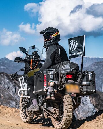 Мотошолом IL Dual Sport Adventure WS902 з сонцезахисним візором, Pinlock, ECE, для кросу, ATV, червоно-чорний, розмір S