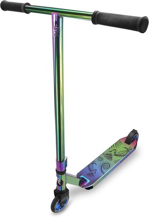 Трюковий самокат SOKE PRO Street Neo Chrome Kick Scooter з кульковим підшипником ABEC 9 Самокат Скутер для дорослих та дітей SOKE