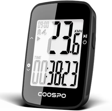 Велосипедний комп'ютер COOSPO BC26 GPS, Bluetooth5.0/ANT, IP67, 2.3