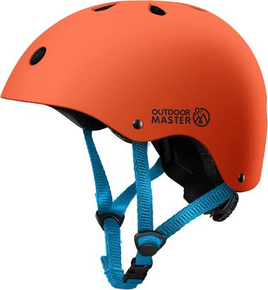 Дитячий велосипедний шолом OutdoorMaster, регульований, для скейтборду, самоката, баланс-байку, знімна підкладка