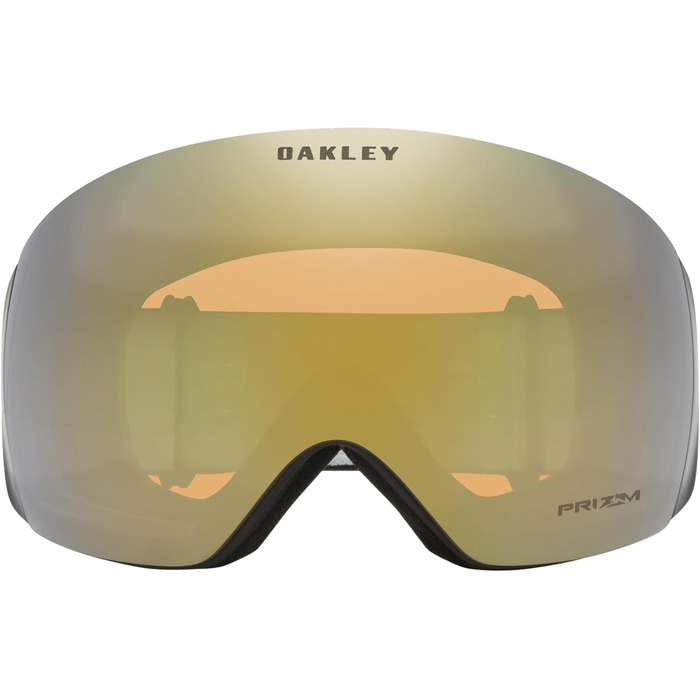 Гірськолижні окуляри Oakley Flight Deck Prizm, матові чорні призми шавлії золоті