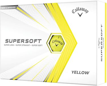 М'ячі для гольфу Callaway Supersoft 2021