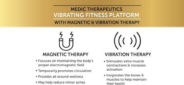 Вібраційна платформа Medic Therapeutics чорна