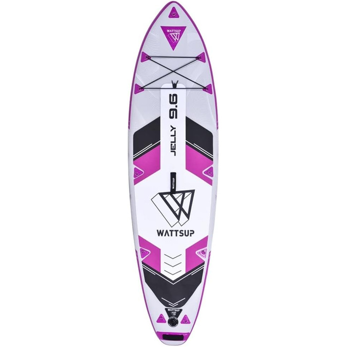 Надувна SUP-дошка Wattsup Jelly 9'6'' для жінок, різнокольорова
