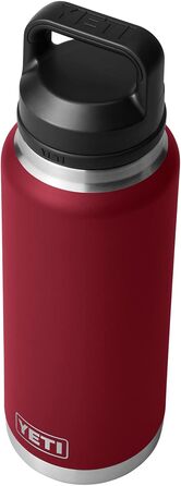 Термос-бутилка YETI Rambler 1020 мл, вакуумна, нержавіюча сталь, з кришкою для пиття, червона