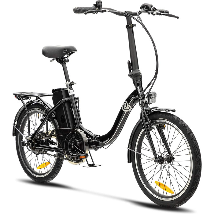 Велосипед електричний VecoCraft Nemesis 20 E-Bike 468Втгод 250Вт чорний