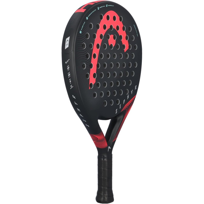 Ракетка HEAD Zephyr Padel One size Чорна/Рожева