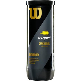 Дорослий US Open XD TBALL 3 м'яч CAN Tennis, жовтий, 3