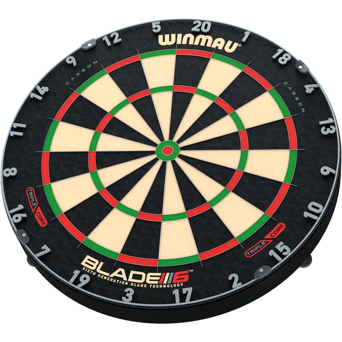 Дошки для дартсу Winmau Blade 5/6 (чорний/білий/червоний/зелений)