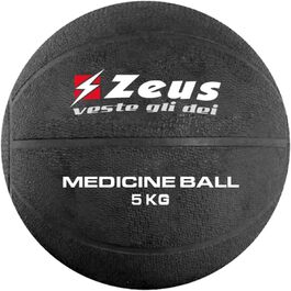 Медбол Zeus 5 кг для чоловіків, білий, фітнес м'яч