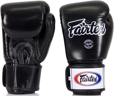 Боксерські рукавички Fairtex BGV-1, чорні, 14 унцій для ММА та Муай Тай