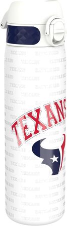 Пляшка для води Ion8 500 мл, герметична, нерж. сталь, NFL Texans