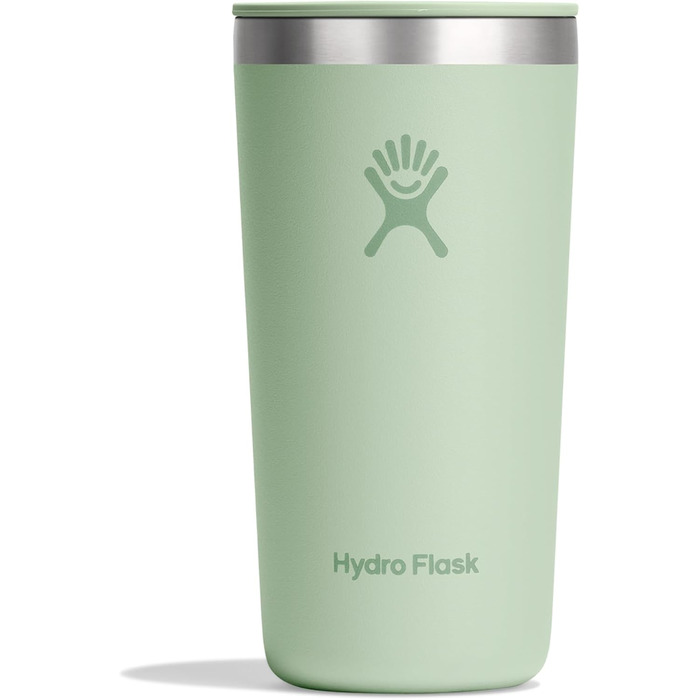 Термочашка HYDRO FLASK All Around 355 мл, вакуумна, нержавіюча сталь, герметична кришка, для гарячих і холодних напоїв, колір Aloe