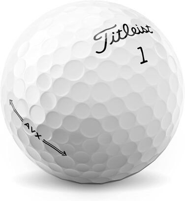 М'яч для гольфу Titleist AVX - преміум продуктивність і м'якість