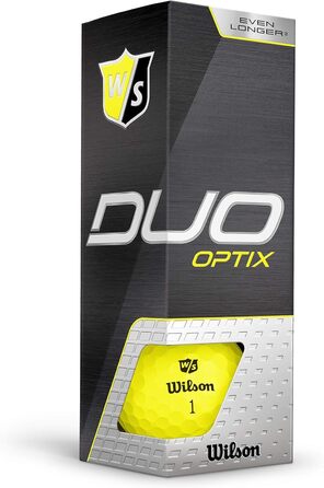 М'ячі для гольфу Wilson Staff Duo Optix, 12 шт., матові, легко знайти