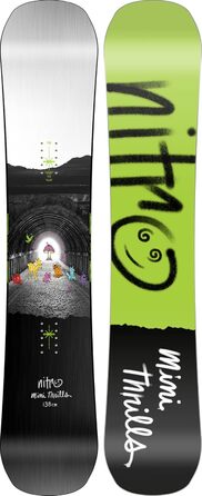 Сноуборди Молодіжні Міні Гострі відчуття 23 All Mountain Urban Freestyle Twin Board 138 Multicolor