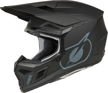 Мотокросовий шолом O'NEAL 3SRS Youth SOLID V.24 для підлітків, ABS, вентиляція, чорний