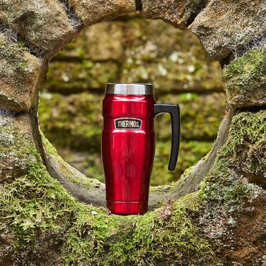 Термокружка Thermos SK1000, нержавіюча сталь, коричнева, 470 мл