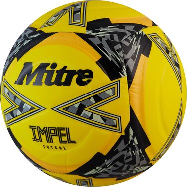 М'яч Mitre Impel розмір 4 флуоресцентний жовтий унісекс