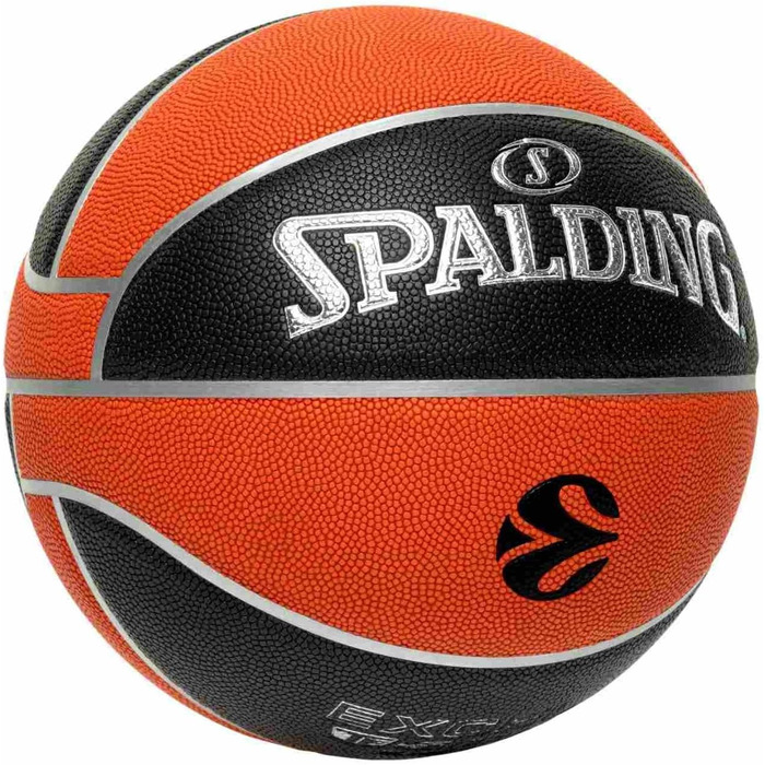 Баскетбольні м'ячі Spalding 77101Z чорний/помаранчевий р.7