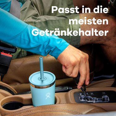 Термочашка HYDRO FLASK All Around 355 мл, вакуумна, нержавіюча сталь, герметична кришка, для гарячих і холодних напоїв, колір Aloe