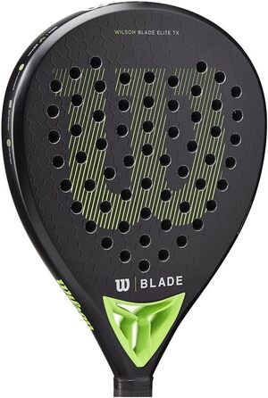 Ракетка Wilson Elite TX V2 Padel, унісекс, чорна, 2 EU