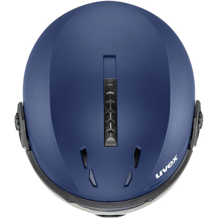 Шолом гірськолижний uvex Instinct Visor, унісекс, темно-синій матовий, 56-58 см