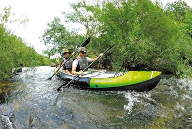 Байдарка надувна Sevylor Yukon 2 особи, мішок, зелений/чорний