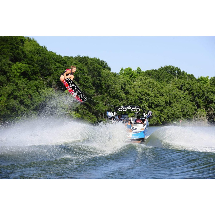 Набір вейкбордів BRUNELLI Carbon 138 см з дошкою COASTO Diamond Wakeboard синій