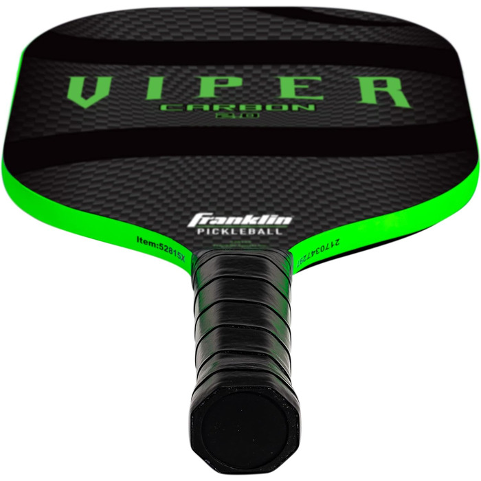 Ракетка для піклболу Franklin Sports Viper Pickleball з вуглецевого волокна