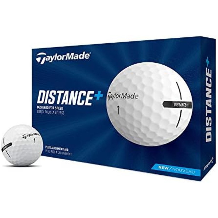 М'ячі для гольфу TaylorMade Distance - відстань і точність