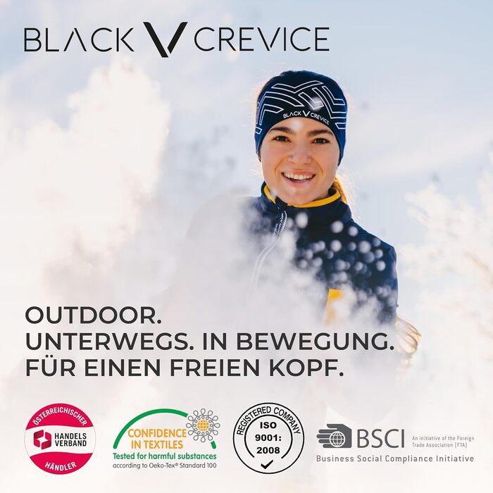 Шолом BLACK CREVICE Davos з козирком, регульований, Black M (56-58 см)